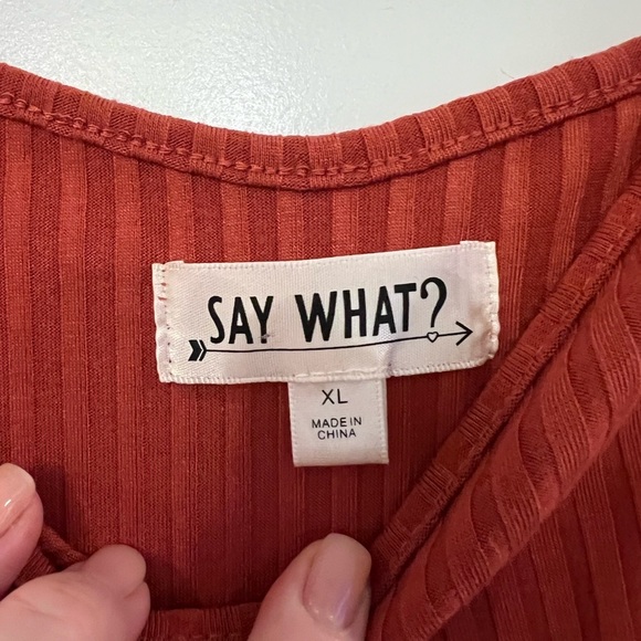 Boho Spaghetti Strap Burnt Orange Midi Dress Women’s XL - Picture 7 of 10